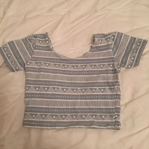 Classic American Apparel crop top